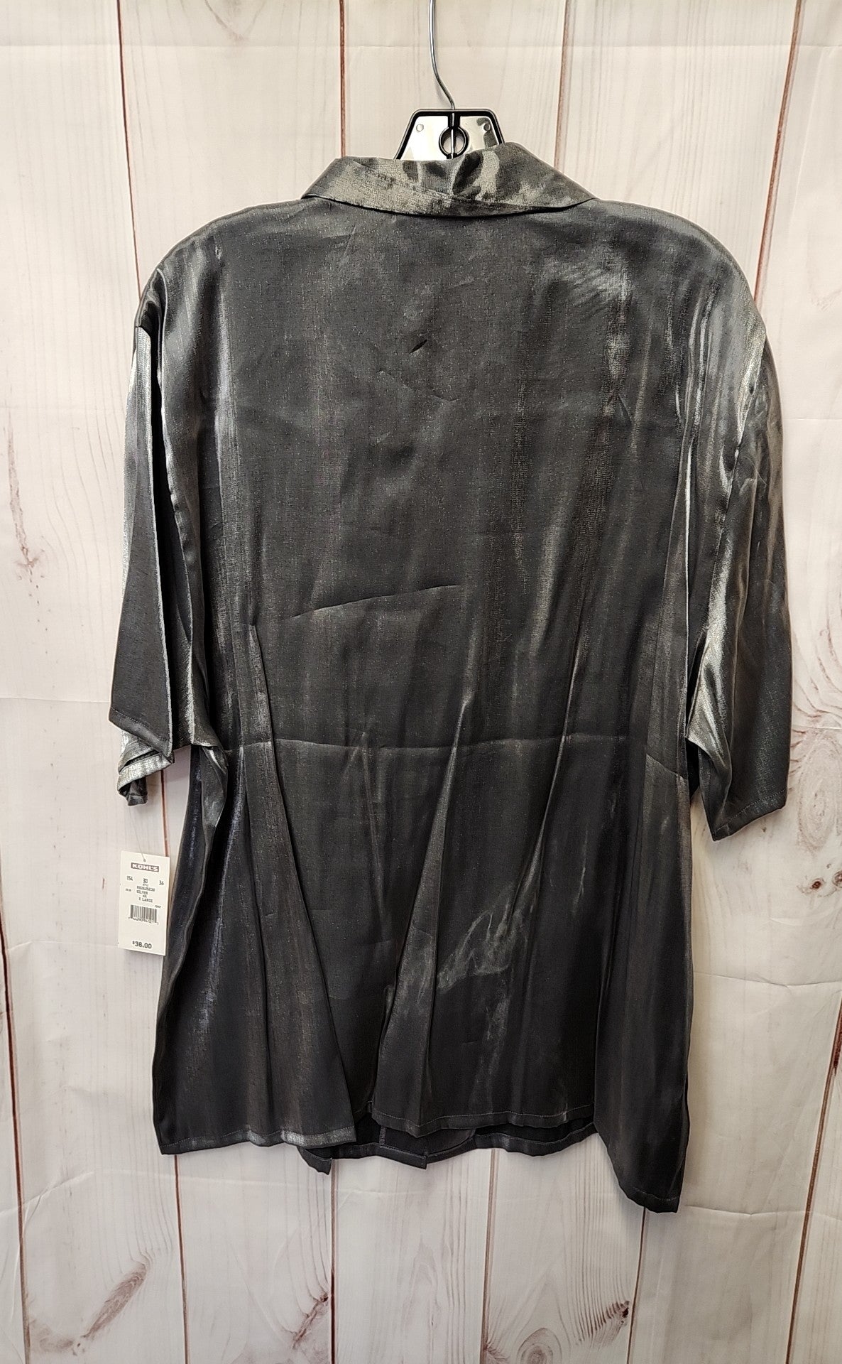 Dangerous Willie Men's Size XL Silver Shirt