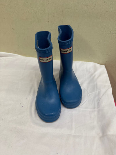 Hunter Boy's Size 9 Blue Boots
