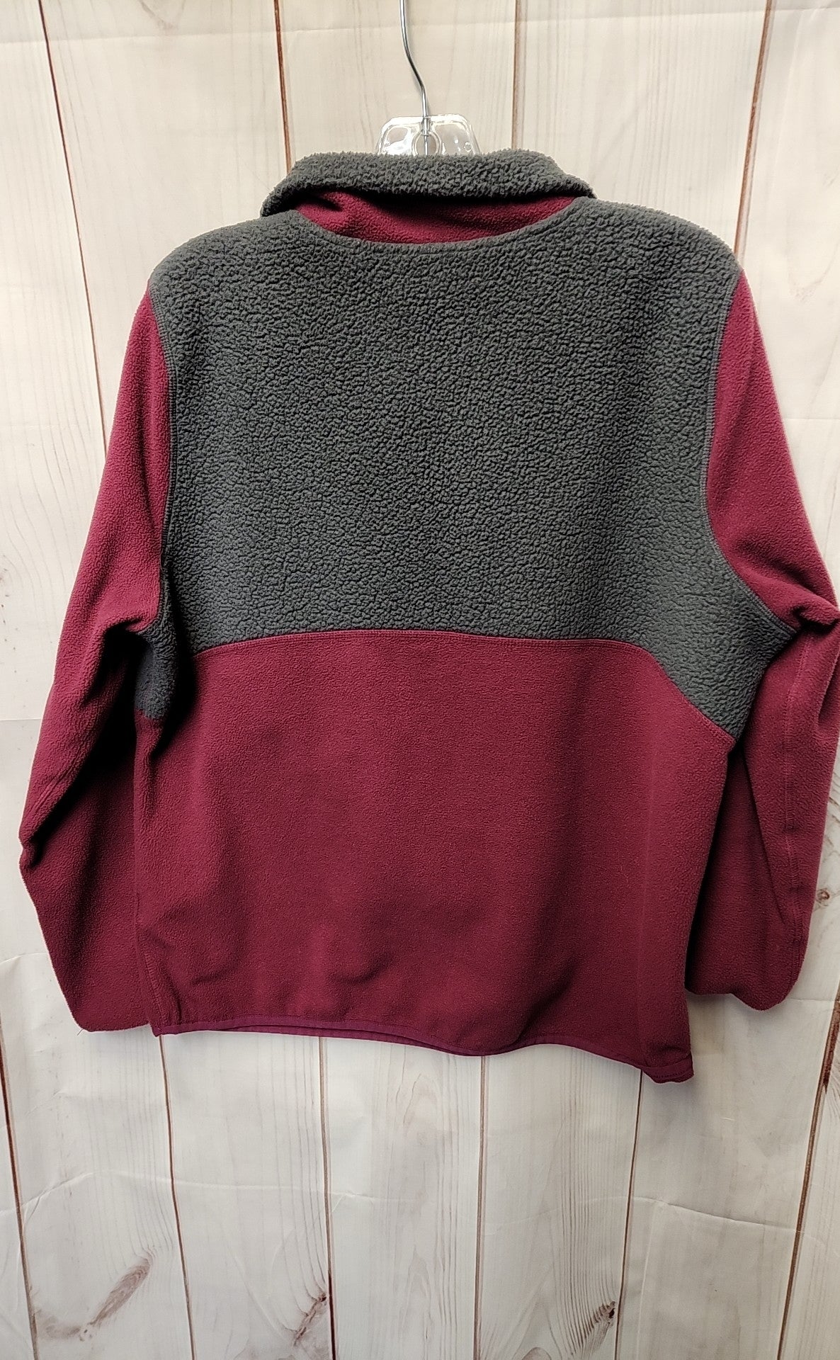 LL Bean Women's Size L Gray & Pink Sweatshirt