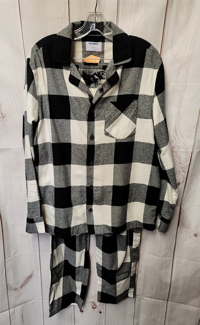 Old Navy Men's Size M Black & White Pajamas