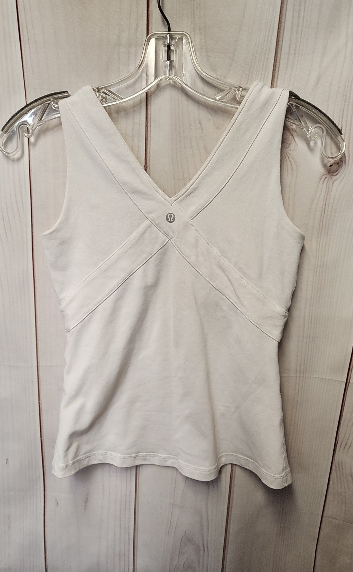 Lululemon Women's Size M White Active Top