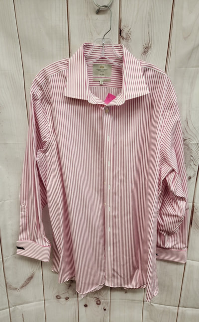 Hawes & Curtis Men's Size XXL Pink Shirt