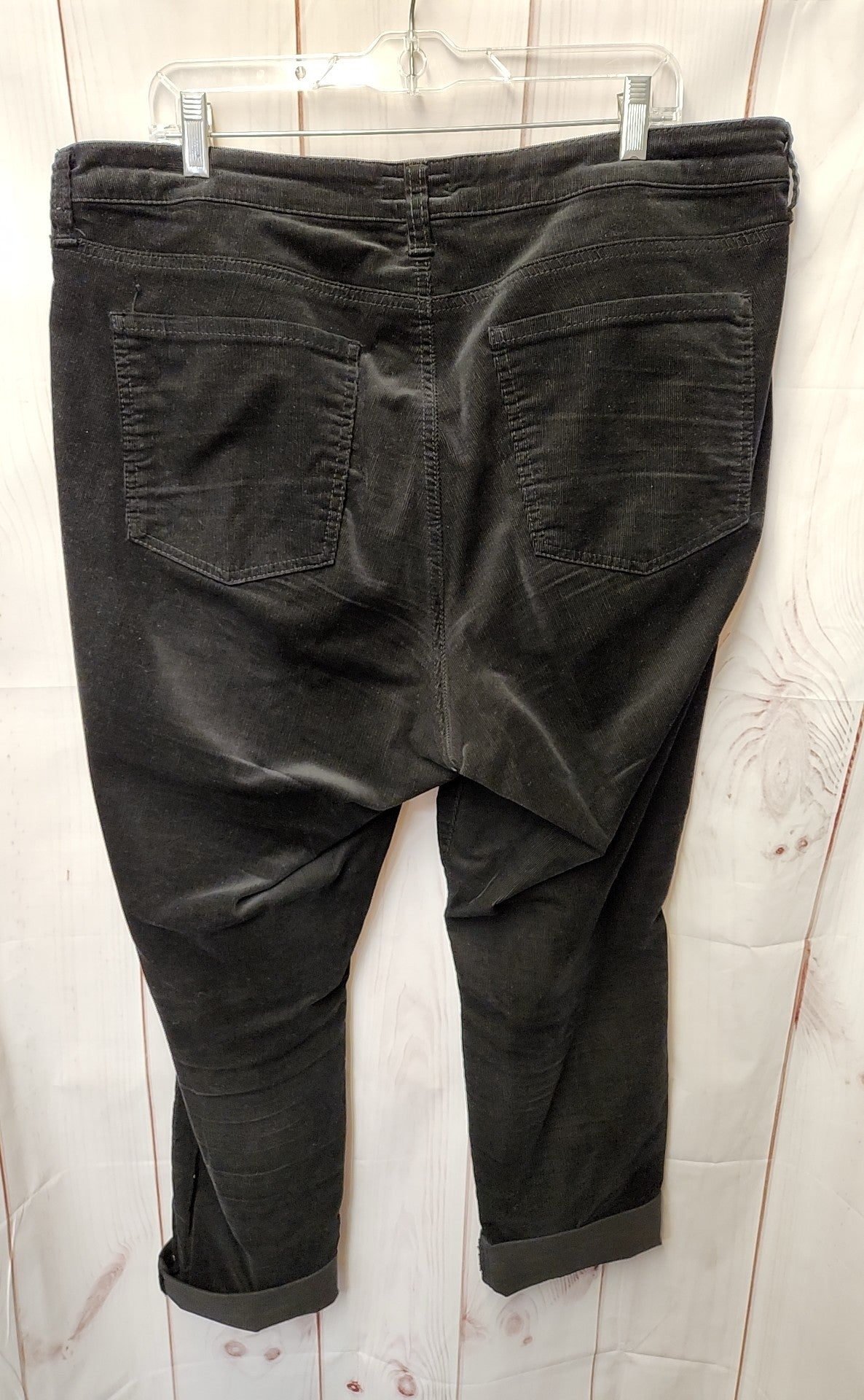 Kut from the Kloth Women's Size 18 Black Corduroy Pants