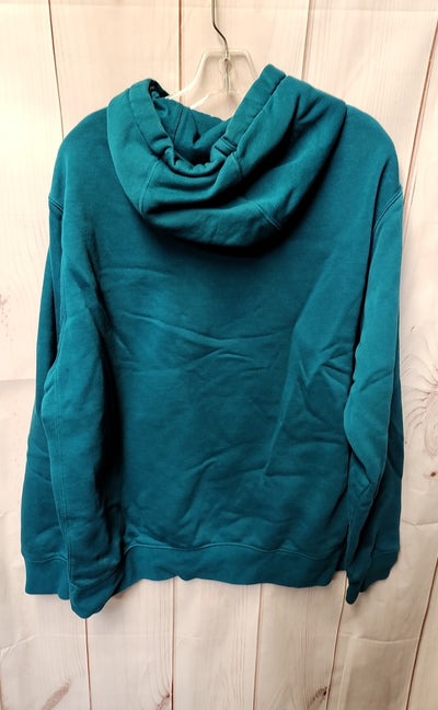 Nike Women's Size XL Teal Hoodie