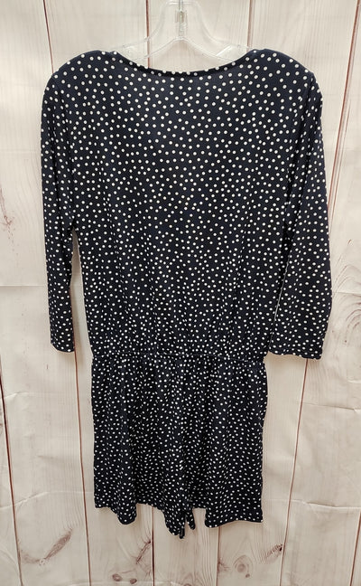 Kaileigh Women's Size M Navy Romper