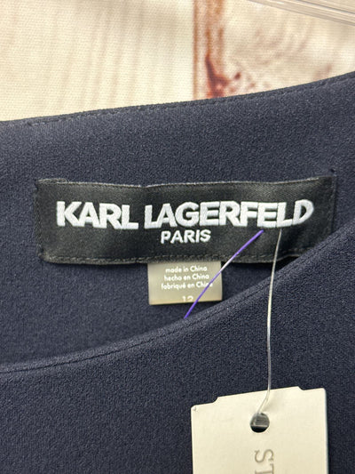 Karl Lagerfeld Women's Size 12 Navy Dress