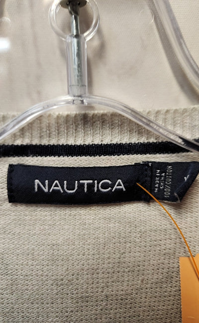 Nautica Men's Size XL Beige Sweater