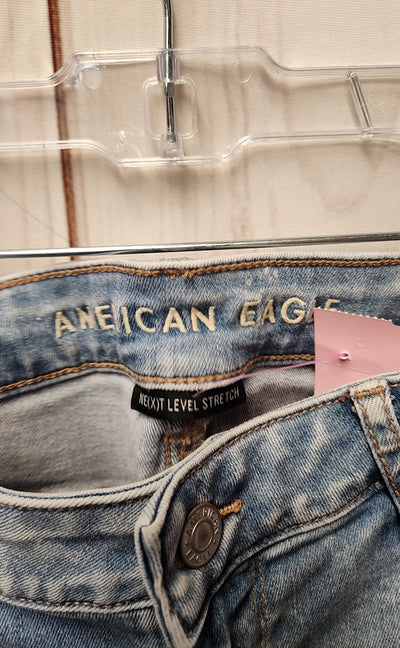 American Eagle Women's Size 31 (11-12) Blue Jeans Low Rise Flare