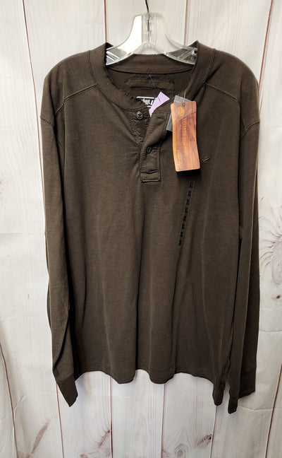 NWT Urban Pipeline Men's Size XL Brown Shirt