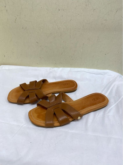 Ugg Women's Size 9 Brown Leather Sandals