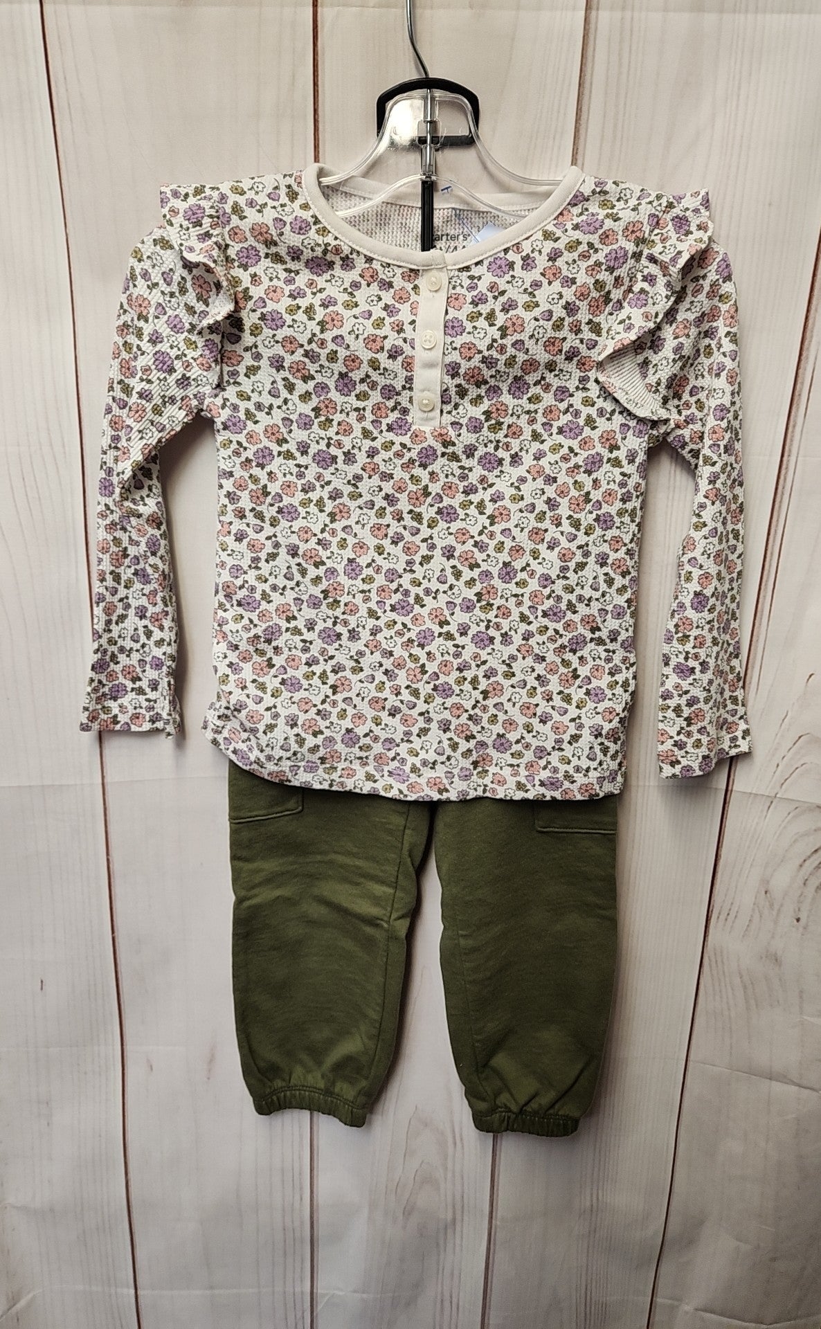 Carters Girl's Size 4 Pink & Purple Outfit