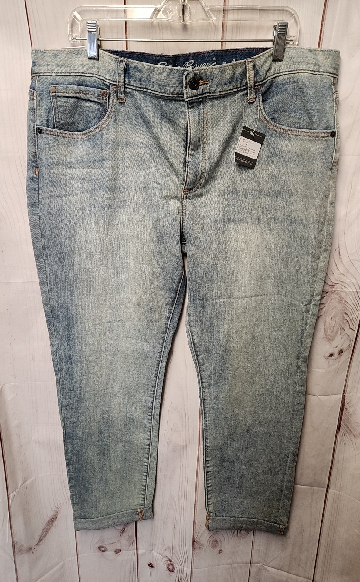 NWT Eddie Bauer Women's Size 33 (15-16) Blue Jeans