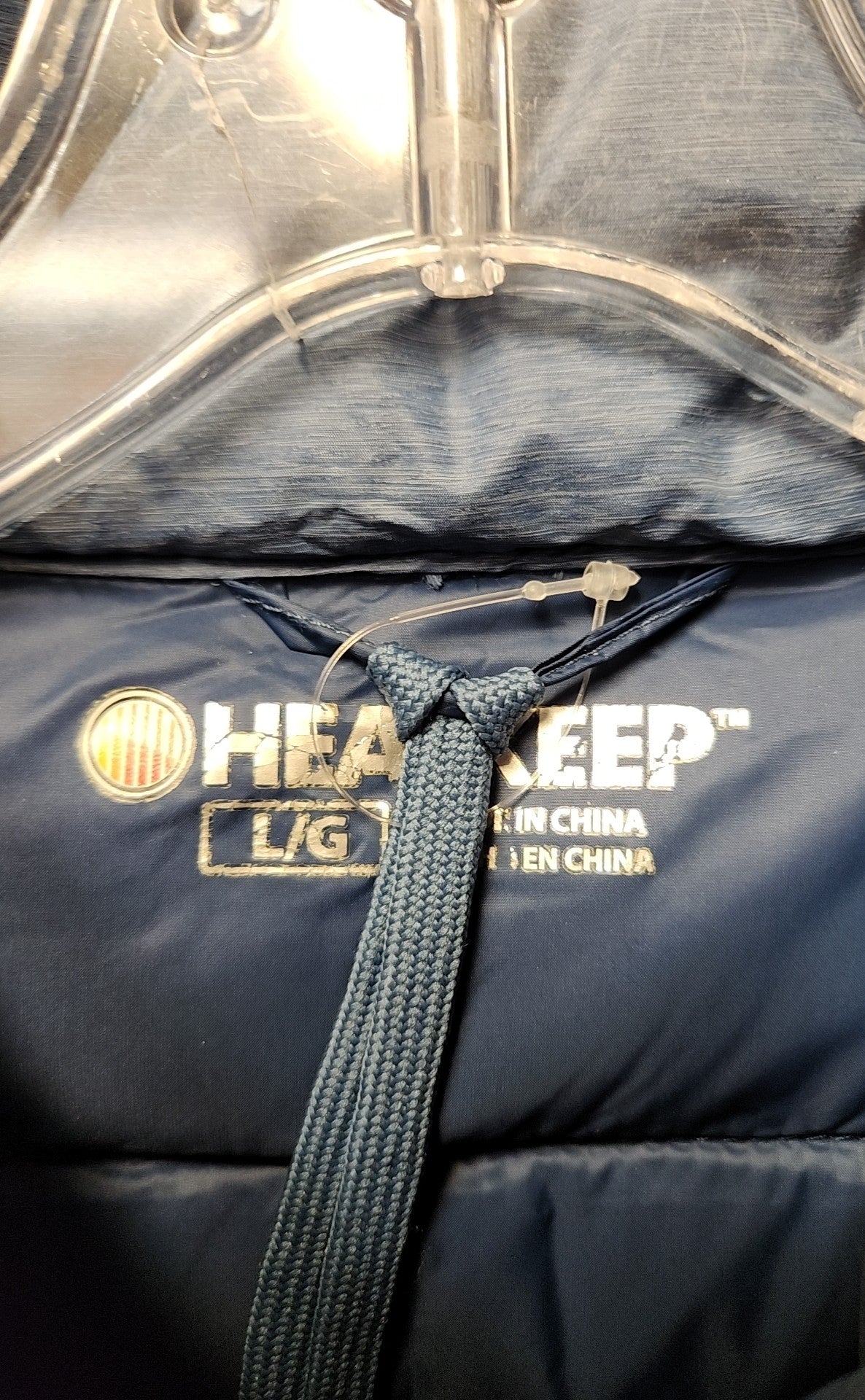NWT Heatkeep Men's Size L Blue Jacket