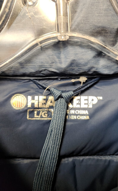NWT Heatkeep Men's Size L Blue Jacket