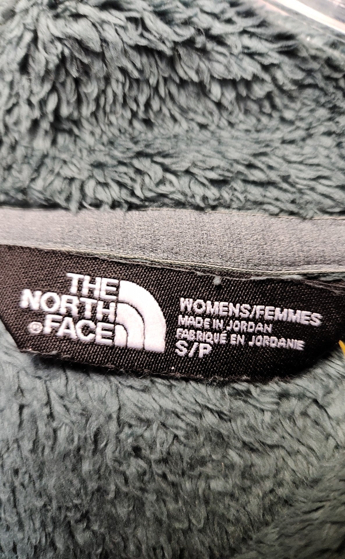 North Face Women's Size S Green Sweatshirt