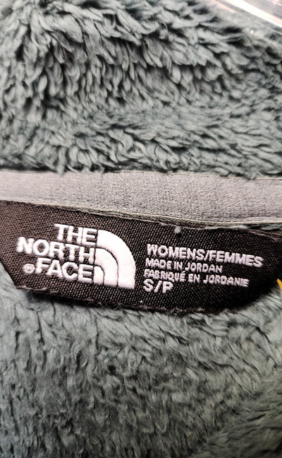 North Face Women's Size S Green Sweatshirt
