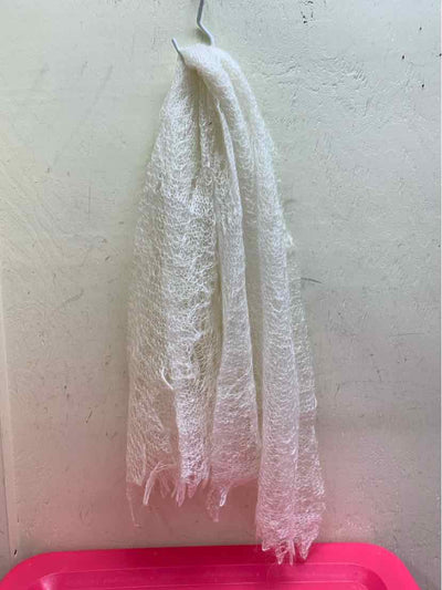 White Dress Scarf