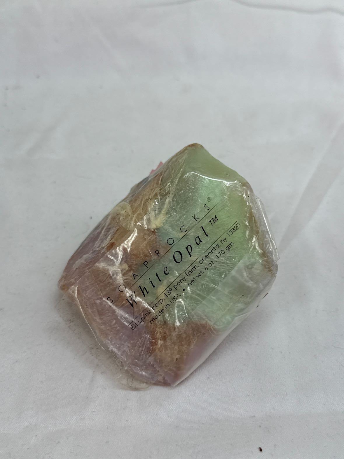 Soap Rocks WHite Opal Cosmetic