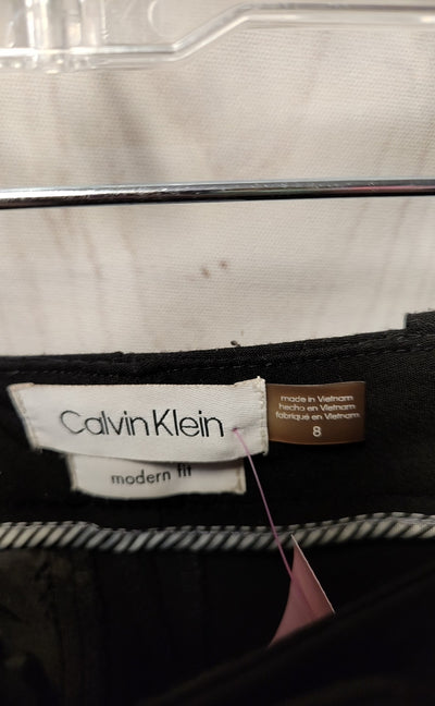 Calvin Klein Women's Size 8 Black Pants