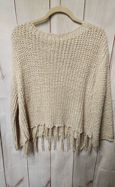 Altar'd State Women's Size M Beige Sweater