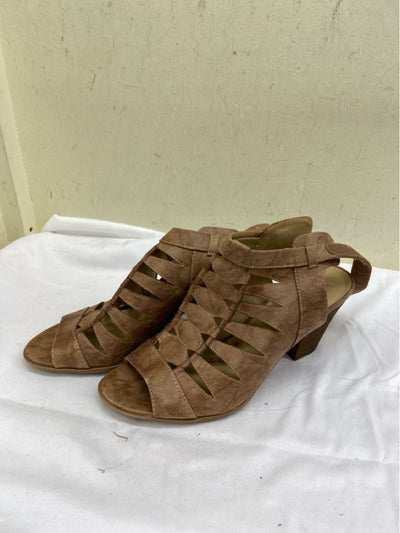 Naturalizer Women's Size 10 Brown Open Toe Pumps