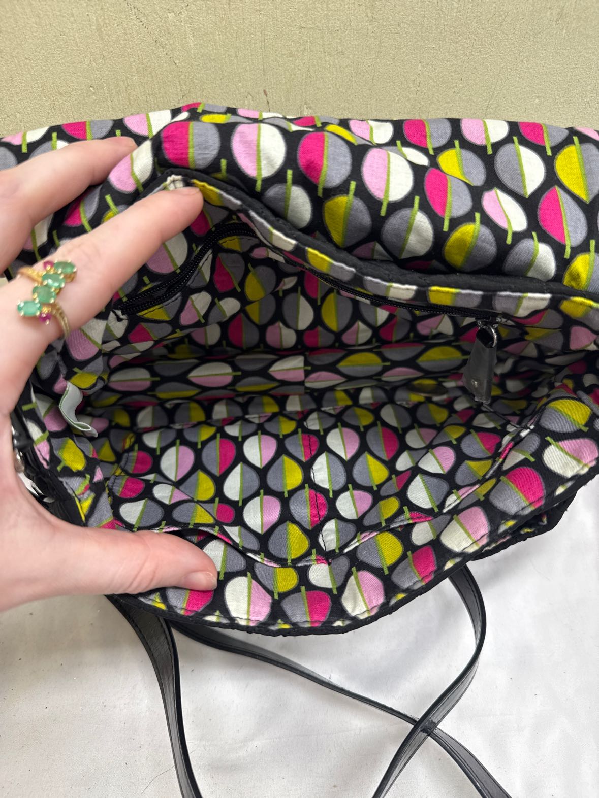 Vera Bradley Black Purse Bag