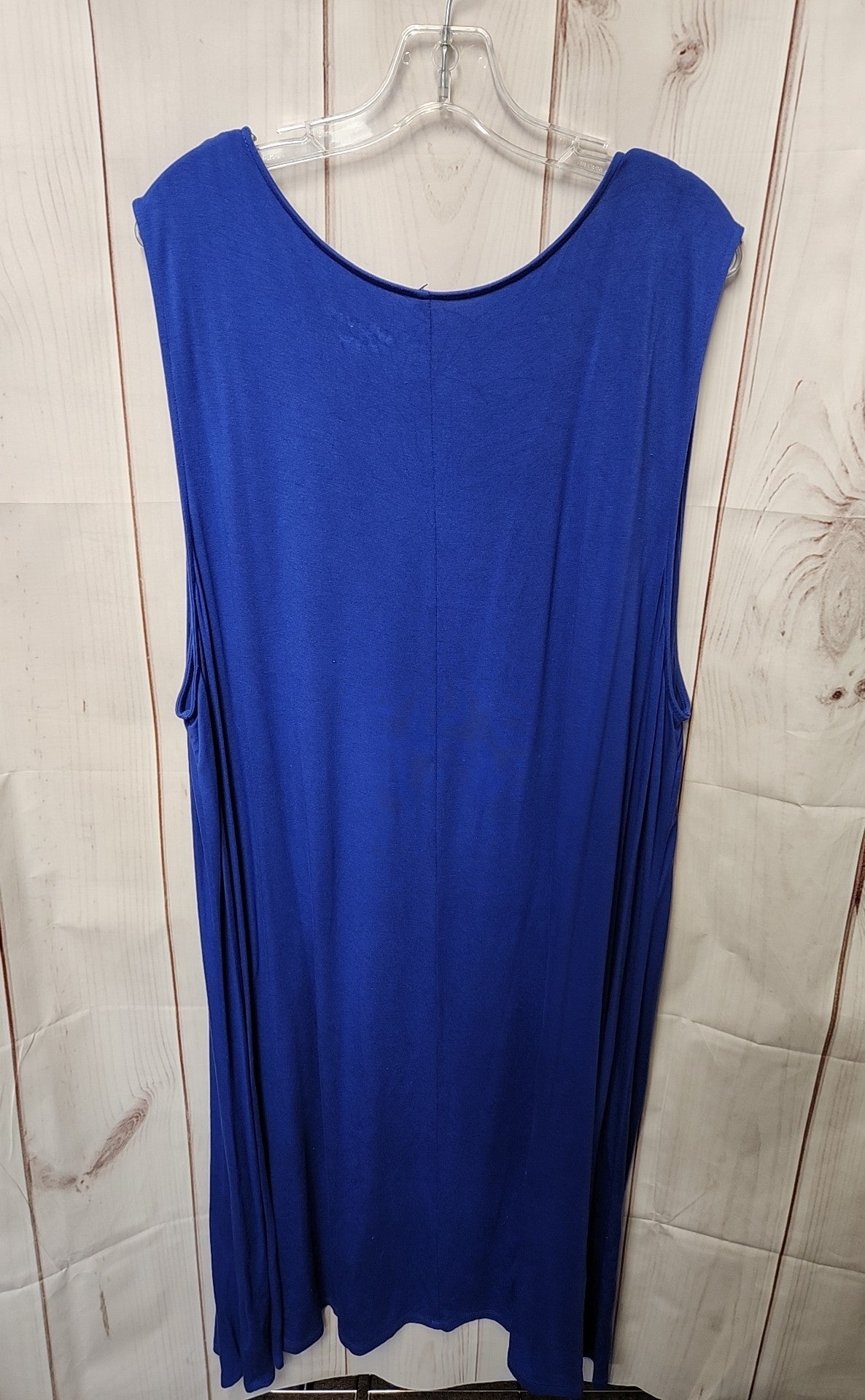 Ava & Viv Women's Size 4X Blue Dress