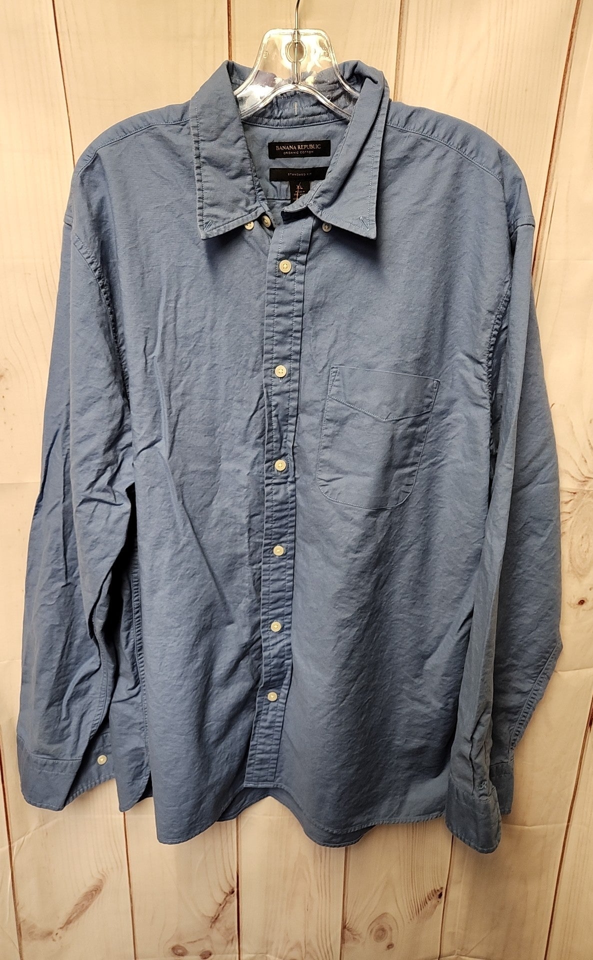 Banana Republic Men's Size XL Blue Shirt