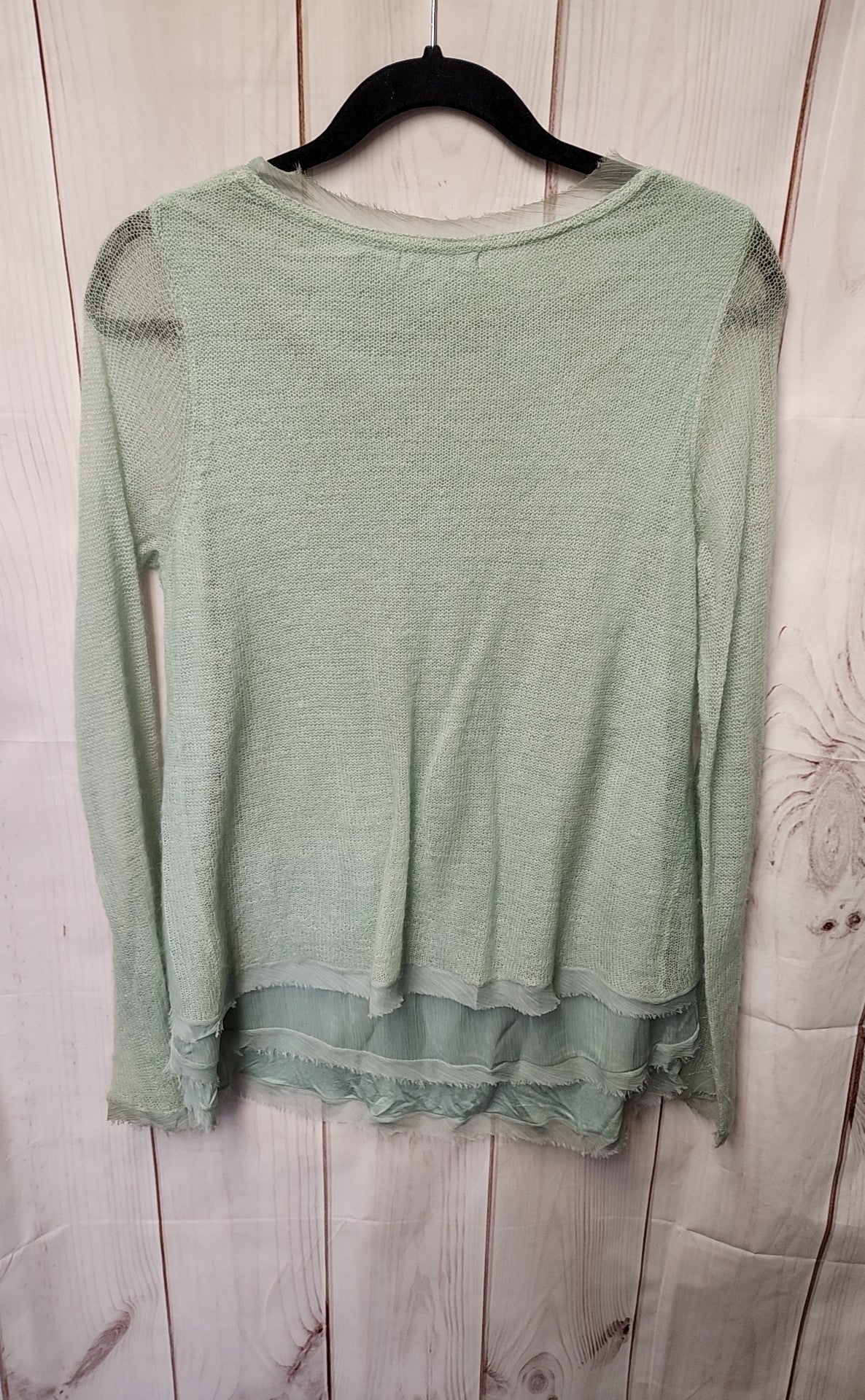 Knitted & Knotted Women's Size M Green Sweater