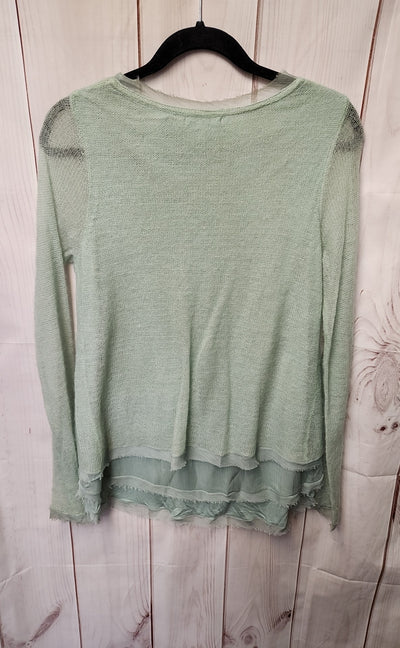 Knitted & Knotted Women's Size M Green Sweater
