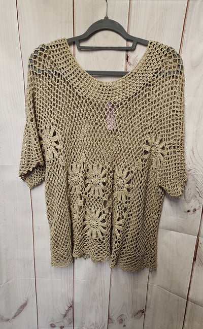 Roz & Ali Women's Size 3 Brown Sweater