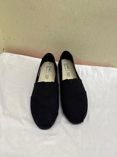 Toms Women's Size 8 Black Flats Shoes