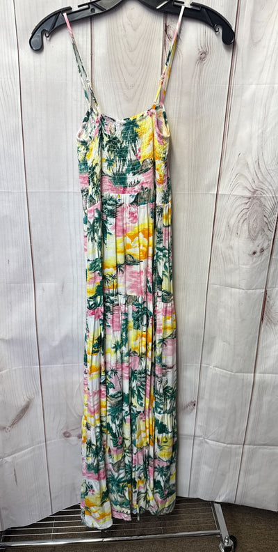 BB Dakota Women's Size XS Yellow Floral Dress