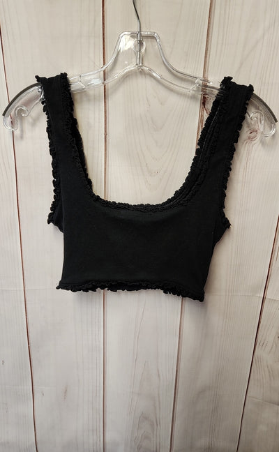 Zara Women's Size M Black Sleeveless Top