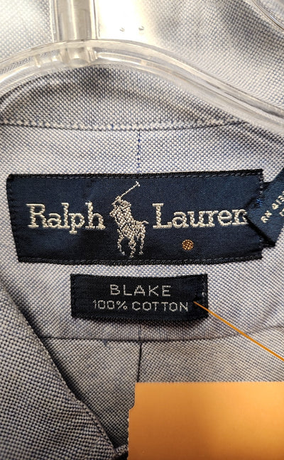 Ralph Lauren Men's Size XL Blue Shirt