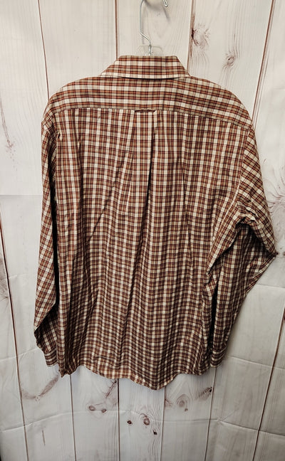 Lanesboro Men's Size L Orange Shirt
