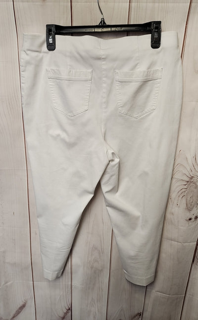 Style & Co Women's Size L White Capris