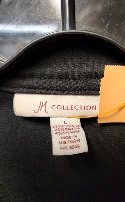 JM Collection Women's Size L Black Jacket