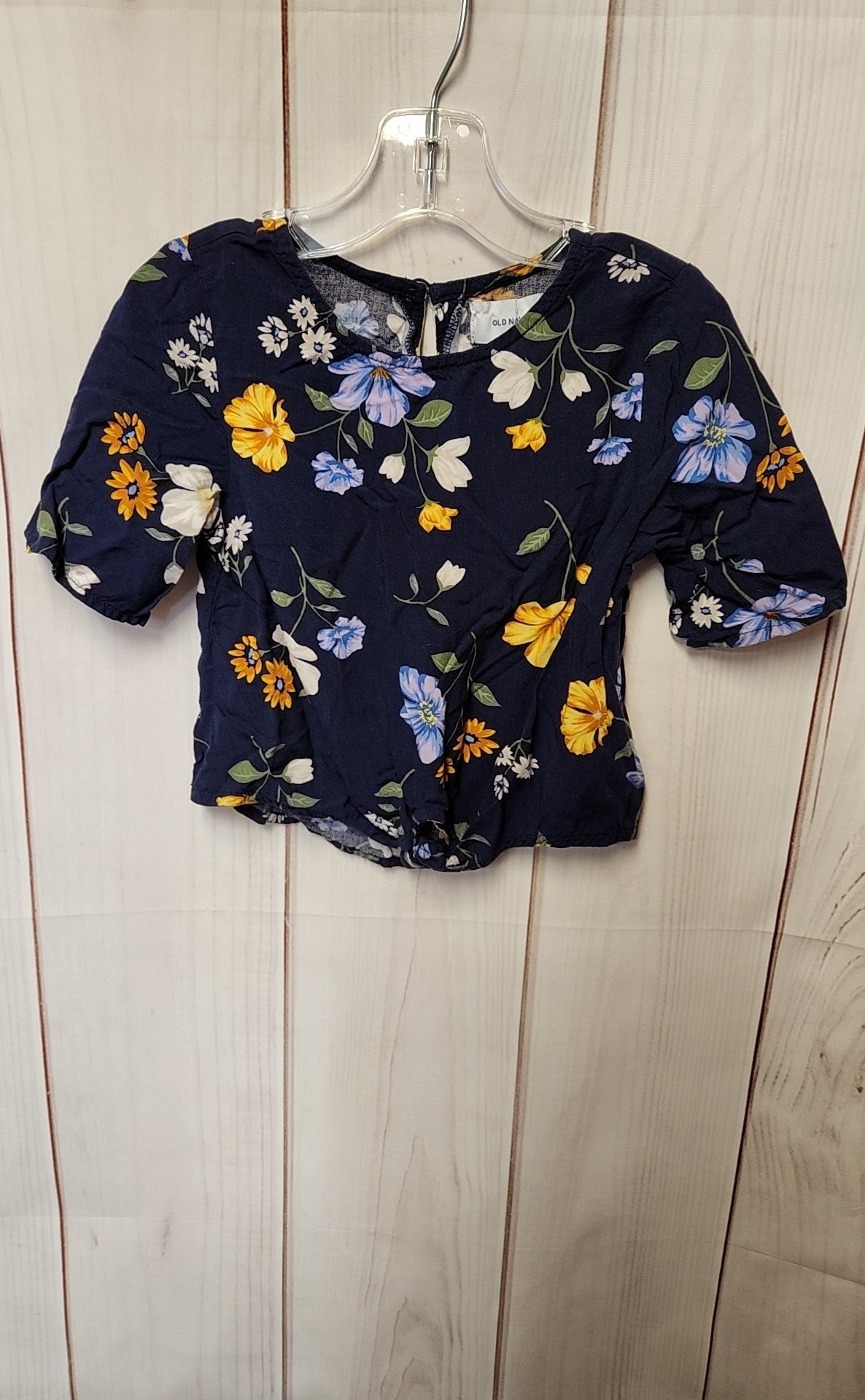 Old Navy Girl's Size 4 Navy Shirt