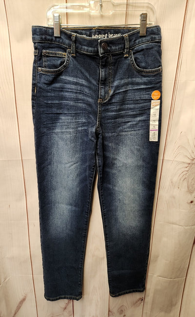 Jumping Beans Girl's Size 12 Blue Jeans Straight