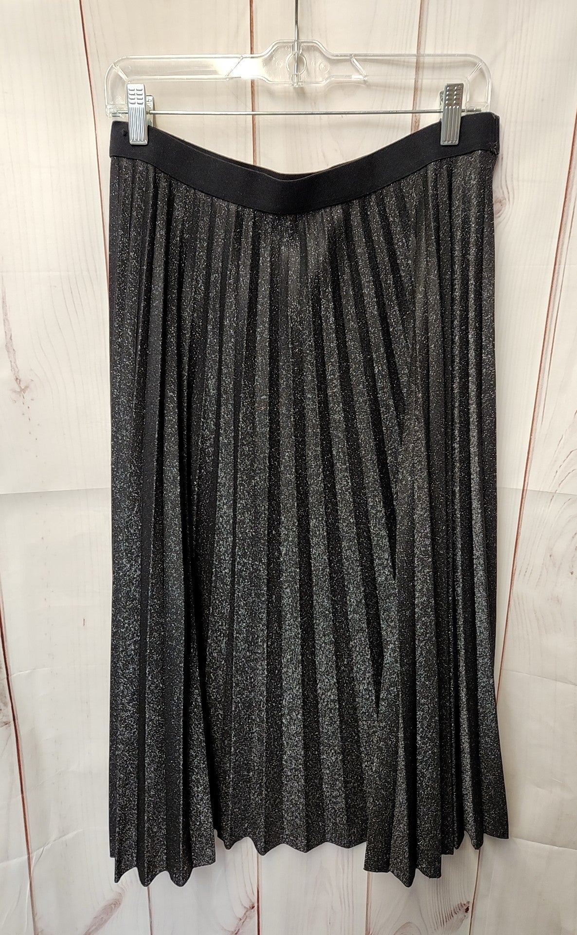 Jaclyn Smith Women's Size XL Black & Silver Skirt