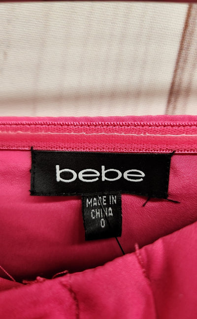 Bebe Women's Size 0 Pink Jumpsuit