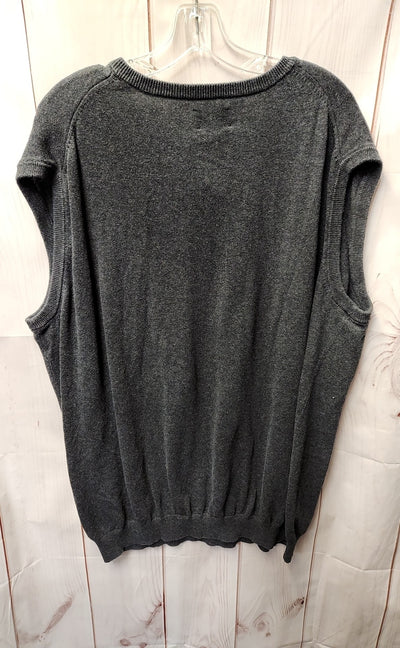Harbor Bay Men's Size 2X Gray Vest