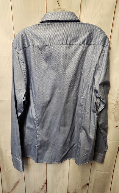 NWT Denim & Flower Men's Size XL Blue Shirt