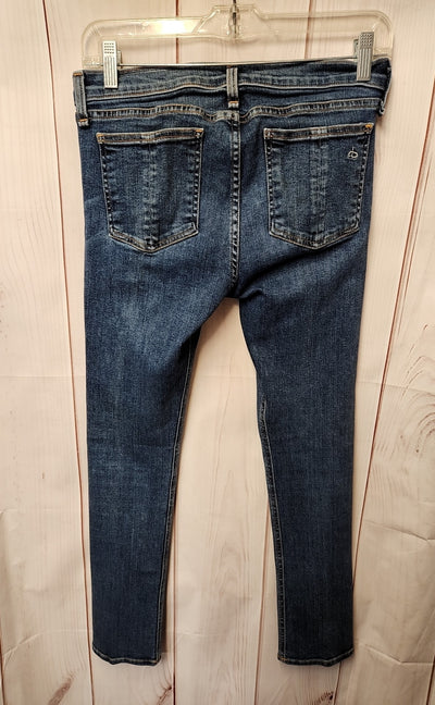 Rag & Bone Women's Size 28 (5-6) Blue Jeans Capri