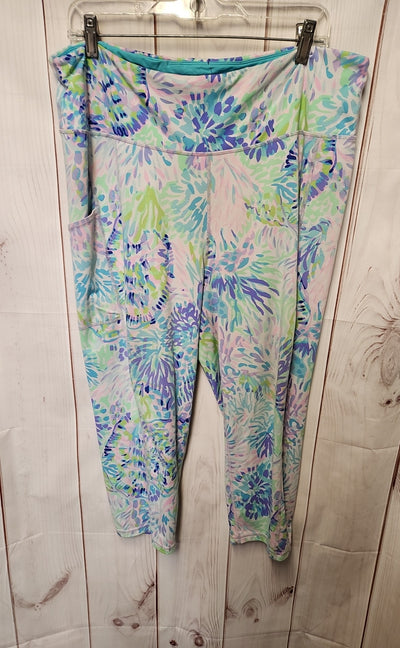Lilly Pulitzer Women's Size XXL Multi-Color Leggings