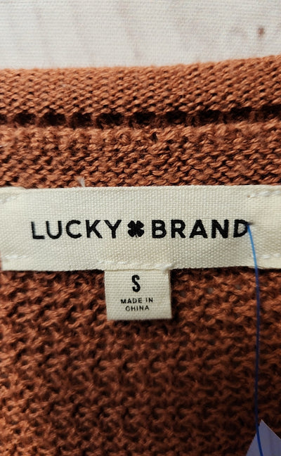Lucky Brand Women's Size S Brown Sweater