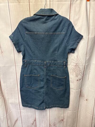 NWT Bebe Women's Size M Blue Dress