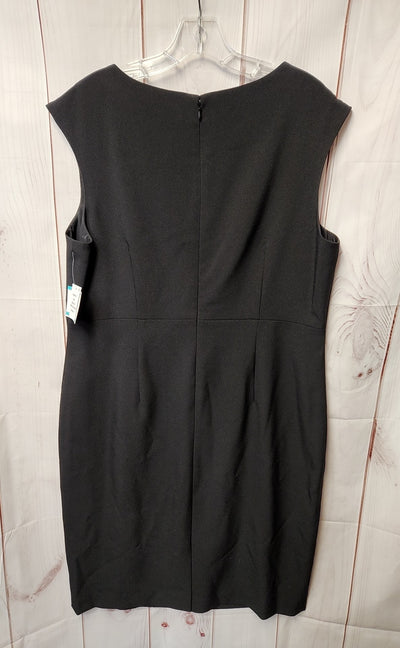 NWT Kasper Women's Size 16 Black Dress