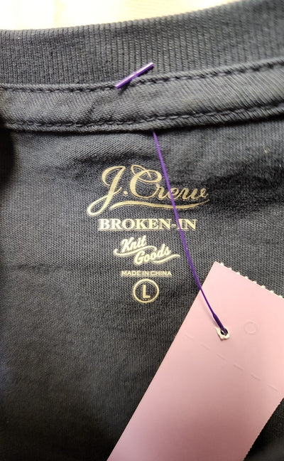 J Crew Men's Size L Navy Shirt